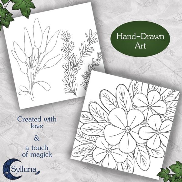 0041-01 The Making Of Groene Heks Kruiden Illustratie