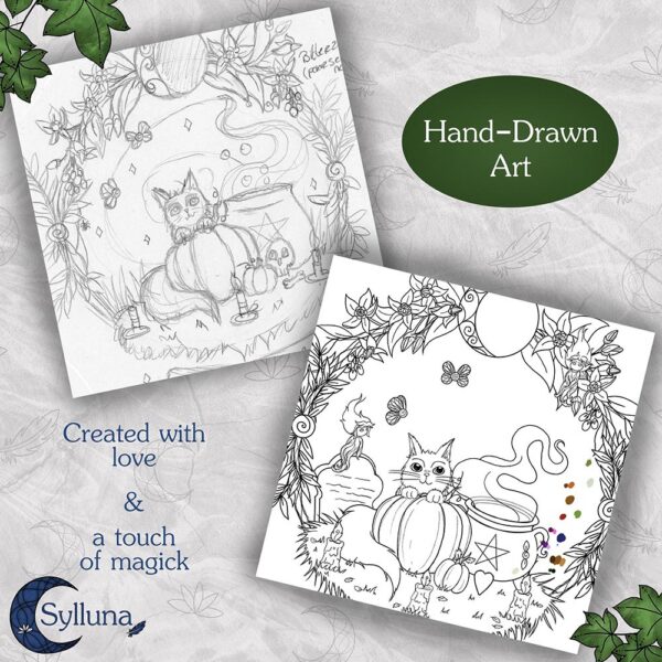 0098-01 The Making Of Jaarfeesten Samhain Illustratie