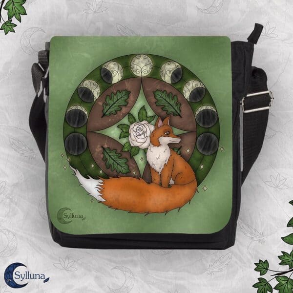 Magie van de Vos Tas- Vierkant Klein Schoudertas Sylluna