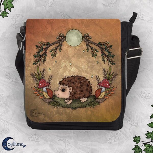 Magie van de Egel Vierkant Klein Schoudertas Sylluna
