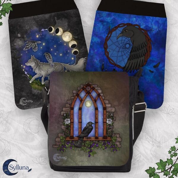 Tassenset-VG-Raaf Wachter tussen Werelden-Sylluna