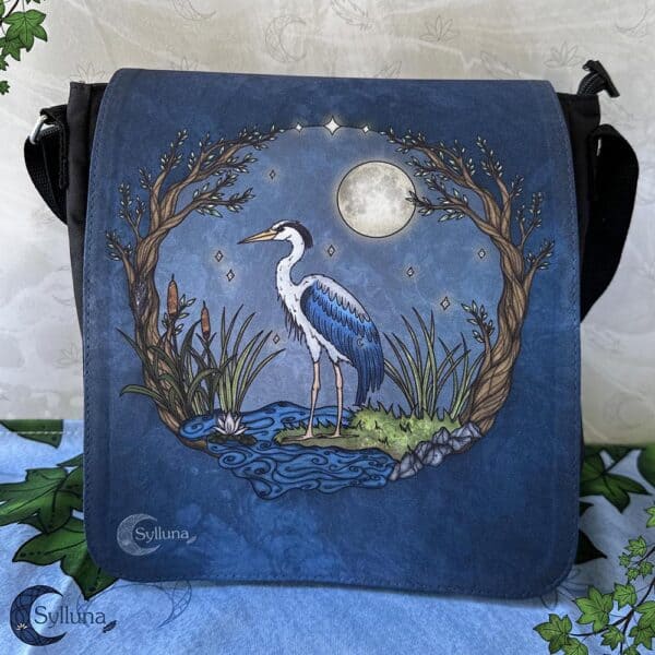 Reiger Schoudertas Vogelliefhebber-Magie van de Reiger 1